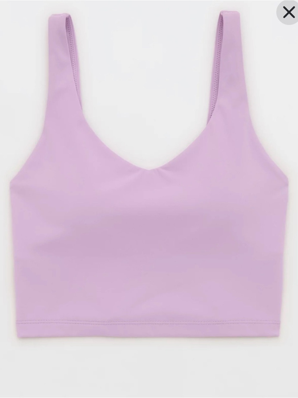 aerie Lilac V-Neck Bralette